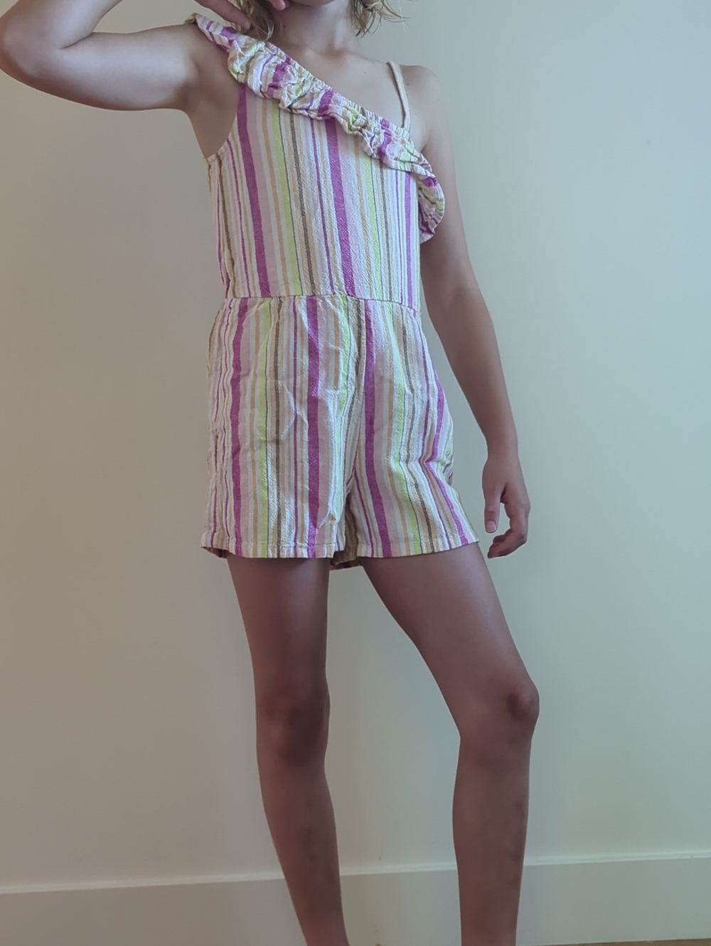 Old Navy Multicolor Striped Kids Romper